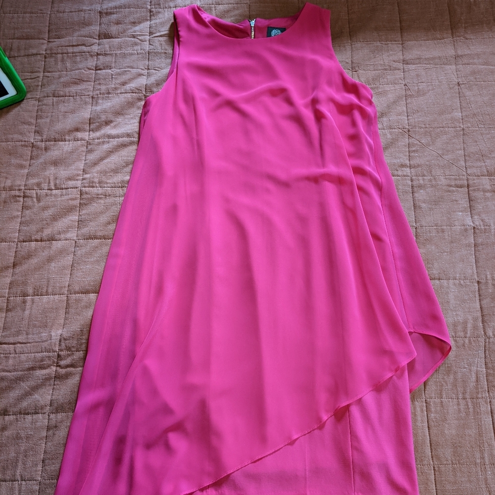 Vince Camuto Overlay Shift dress